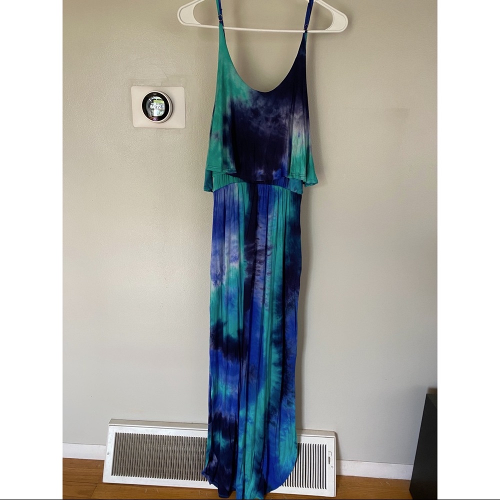 Tie dye maxi
